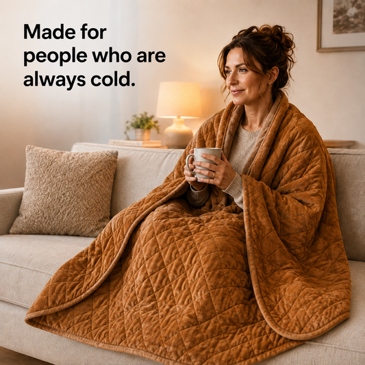 Snurzy Heated Throw Blanket